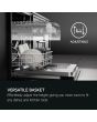 AEG GF5200D2SNM Dishwasher - Stainless Steel - 14 Place Settings