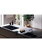 ASKO HIHD854MM 90cm 4 Zone Hood-in hob, Celsius Induction - Black