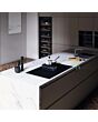 ASKO HIHD854MM 90cm 4 Zone Hood-in hob, Celsius Induction - Black