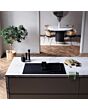 ASKO HIHD854MM 90cm 4 Zone Hood-in hob, Celsius Induction - Black