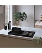 ASKO HIHD854MM 90cm 4 Zone Hood-in hob, Celsius Induction - Black