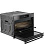 ASKO OCM64BSH 45cm Built In Combi Oven with Microwave - Black Steel