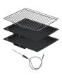 ASKO OTP66BSH 60cm Multifunctional Built In Single Oven with Pyrolytic cleaning - Black Steel
