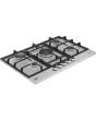 Beko HIAW75225SXE 75cm Gas Hob with Front Knob Controls - Stainless Steel