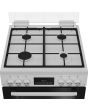 Blomberg GGRN655W 60cm Double Oven Gas Cooker with Gas Hob - White
