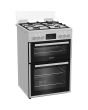 Blomberg GGRN655W 60cm Double Oven Gas Cooker with Gas Hob - White