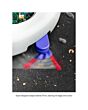 Dyson R2 Nurovi Wash+Dry Robot Vacuum - Silver & Vinca Blue