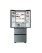 Haier HFKR5718DNMM 60/40 Total No Frost Multi-door Fridge Freezer - Inox