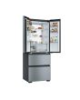 Haier HFKR5718DNMM 60/40 Total No Frost Multi-door Fridge Freezer - Inox