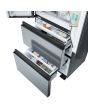 Haier HFKR5718DNMM 60/40 Total No Frost Multi-door Fridge Freezer - Inox