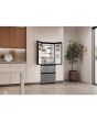 Haier HFKR5718DNMM 60/40 Total No Frost Multi-door Fridge Freezer - Inox