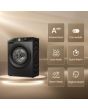 Hisense WF3S1043BB3 10.5kg 1400 Spin Steam Washing Machine - Black
