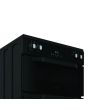 Hotpoint HDME6VDC2AB 60cm Double Oven Electric Cooker with Ceramic Hob - Black