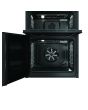 Hotpoint HDME6VDC2AB 60cm Double Oven Electric Cooker with Ceramic Hob - Black