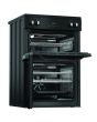 Hotpoint HDME6VDC2AB 60cm Double Oven Electric Cooker with Ceramic Hob - Black