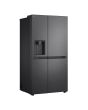 LG GSLC40EPPE 91.3cm 50/50 Frost Free American Fridge Freezer - Matte Black