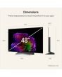 LG OLED48G66LS.AEK 48inch 4K OLED evo AI Stand version Smart TV