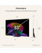 LG OLED83C66LB.AEK 83inch 4K OLED Smart TV