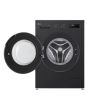 LG W4X1095NNK 9kg/5kg 1400 Spin Washer Dryer - Gloss Black