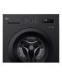 LG W4X1095NNK 9kg/5kg 1400 Spin Washer Dryer - Gloss Black