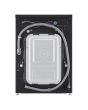 LG W4X1095NNK 9kg/5kg 1400 Spin Washer Dryer - Gloss Black