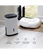 MEACO ARETEONE 6L Compact Dehumidifier / Air Purifier - White & Charcoal Black