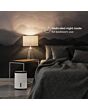 MEACO ARETEONE 6L Compact Dehumidifier / Air Purifier - White & Charcoal Black