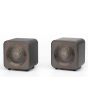 Mitchell Acoustics USTREAM GO Pair Portable active stereo wireless Speakers - Gun Metal Grey
