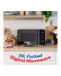 Russell Hobbs RHFM2365B 23L Flatbed Digital Microwave - Black