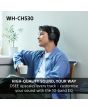 Sony WHCH530L.CE7 Wireless Over Ear Headphones - Blue