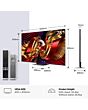 TCL 75C8L-UK 75inch 4K Ultra HD SQD-Mini LED Google TV