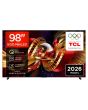 TCL 98C8L-UK 98inch 4K Ultra HD SQD-Mini LED Google TV