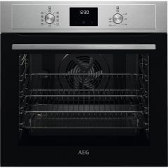 AEG BEX33501EM 59.4cm Built In Electric Single Oven - Stainless Steel