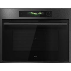 ASKO OCM64BSH 45cm Built In Combi Oven with Microwave - Black Steel