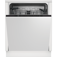 Beko DIN15C20 Integrated Dishwasher - Stainless Steel