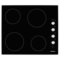 Blomberg MKN24001 Black Glass/Frameless 60cm Vitroceramic Hob