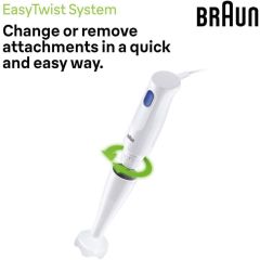 Braun MQ10.001M Multiquick Hand Blender 