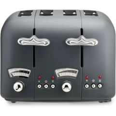 Delonghi CT04.GY 4 Slice Argento Toaster