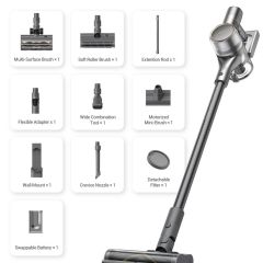 Dreame VTV97A R20 Cordless Stick Vacuum - 90 Minutes Run Time - Grey