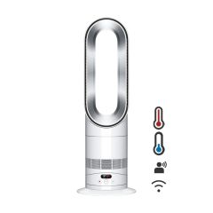 Dyson HF1 330HF1 Hot+Cool Remote Link Pre-heat heater and Cooling Fan - White/Nickel