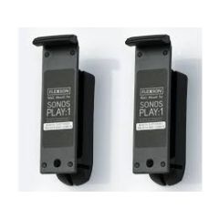 Flexson FLXP1WB2021 BLACK (Pair) Wall Mount for Sonos Play:1