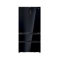Haier HFR79F19DFGB No Frost Multi-Door Fridge Freezer - Glass Inox Look