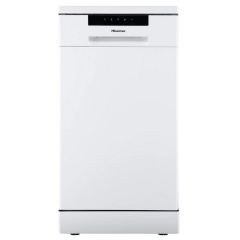 Hisense HS523E15WUK Slimline Dishwasher - White - 10 Place Settings