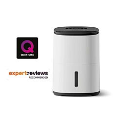 MEACO ARETEONE 6L Compact Dehumidifier / Air Purifier - White & Charcoal Black