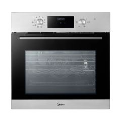 Midea MBO65M90D2-SS Xpress Fry, Multifunction Built In Single Oven - Stainless Steel