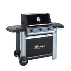 Outback OUT370763 MAGNUM HYBRID 3 Burner Barbeque - with MCS