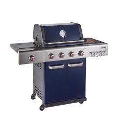 Outback OUT370766 BLUE JUPITER HYBRID 4 Burner Barbeque