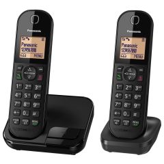 Panasonic KXTGC412EB Digital Cordless Phone (Twin Handset)