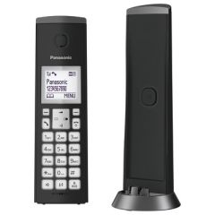 Panasonic KXTGK222EB Digital Cordless Answering System - 2 Handsets - Black