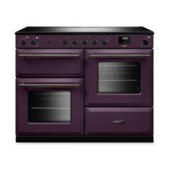 Rangemaster AURO110EI/19322 110cm Induction Range Cooker - Plum with Onyx trim